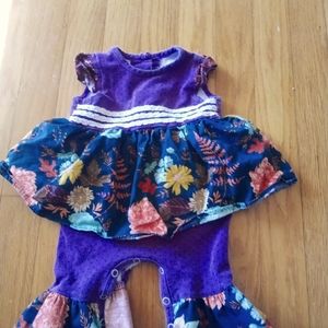 Ricrac & ruffles outfit